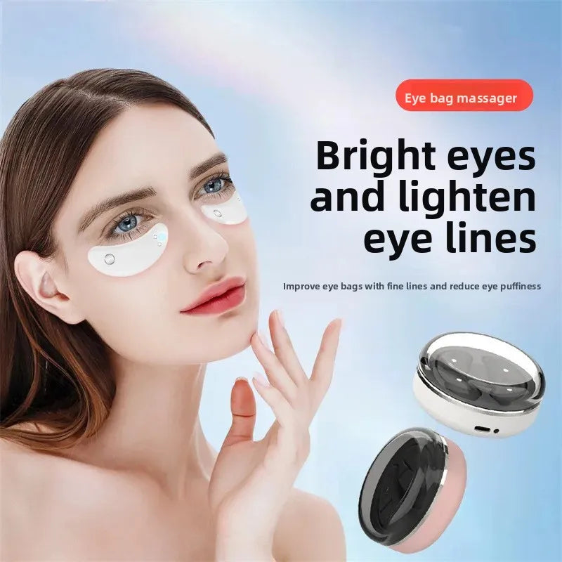 Mini Eye Beauty Device EMS Eye Care Capsule Micro Current Heat Therapy